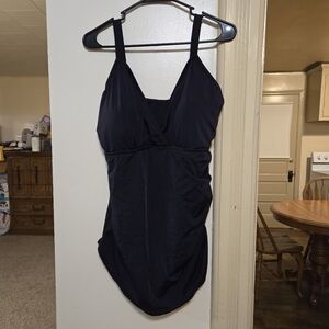 Brand new!! New Swimsuits For All black adjustable one piece swimsuit size 20